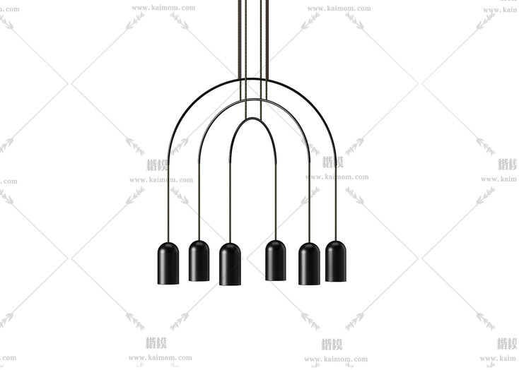 吊灯模型，酷家乐，3Dmax可直接使用-1