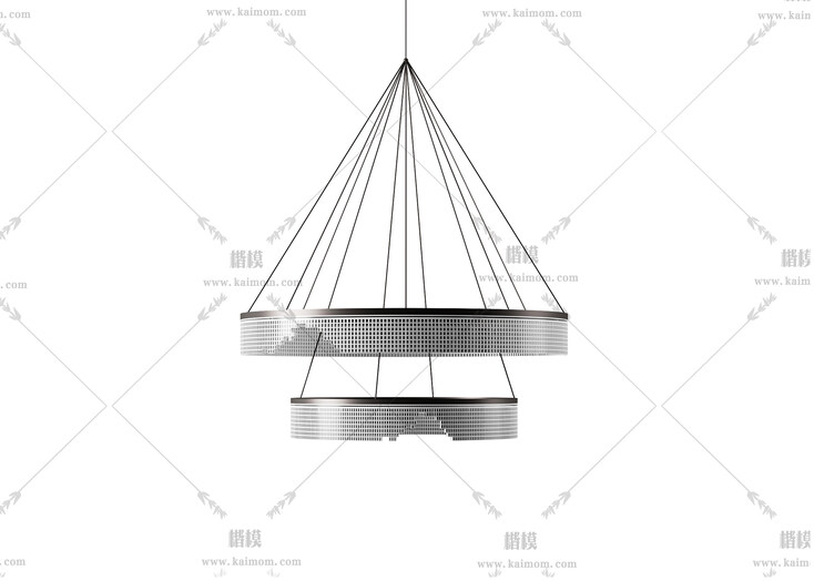 吊灯模型，酷家乐，3Dmax可直接使用-1
