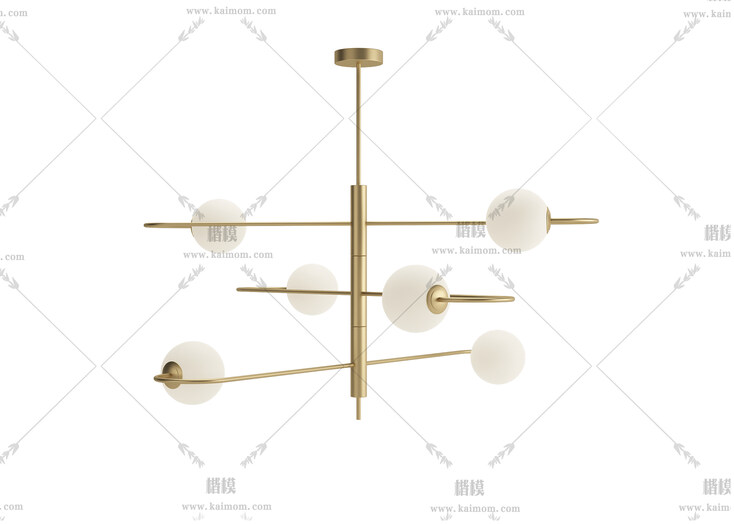 吊灯模型，酷家乐，3Dmax可直接使用-1