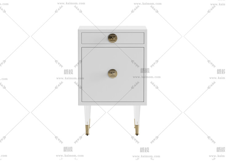 床头柜模型，酷家乐，3Dmax可直接使用-1