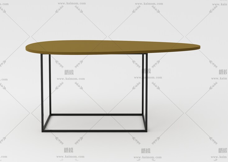 D5格式边几茶几模型下载-1