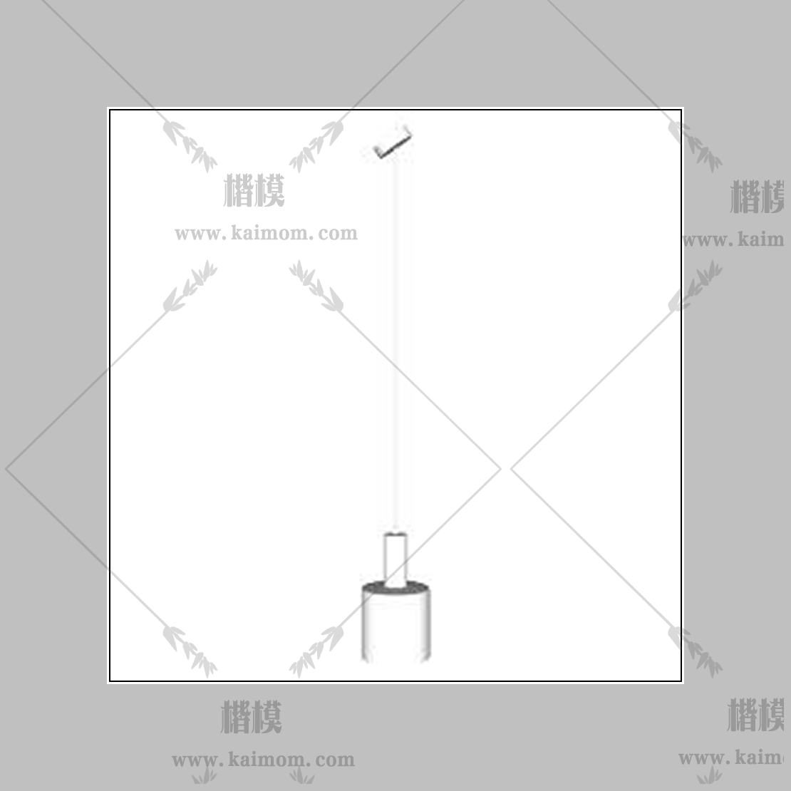 吊灯模型下载，免调整材质-1