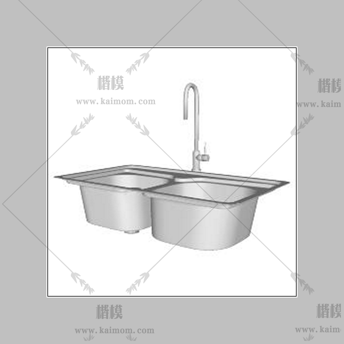 厨房水槽，材质免调整-1