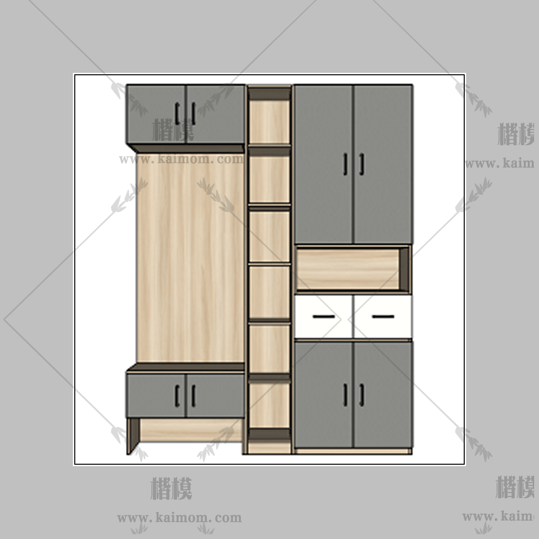 一号玄关柜-1