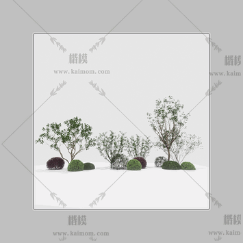 D5植物组团模型下载-1