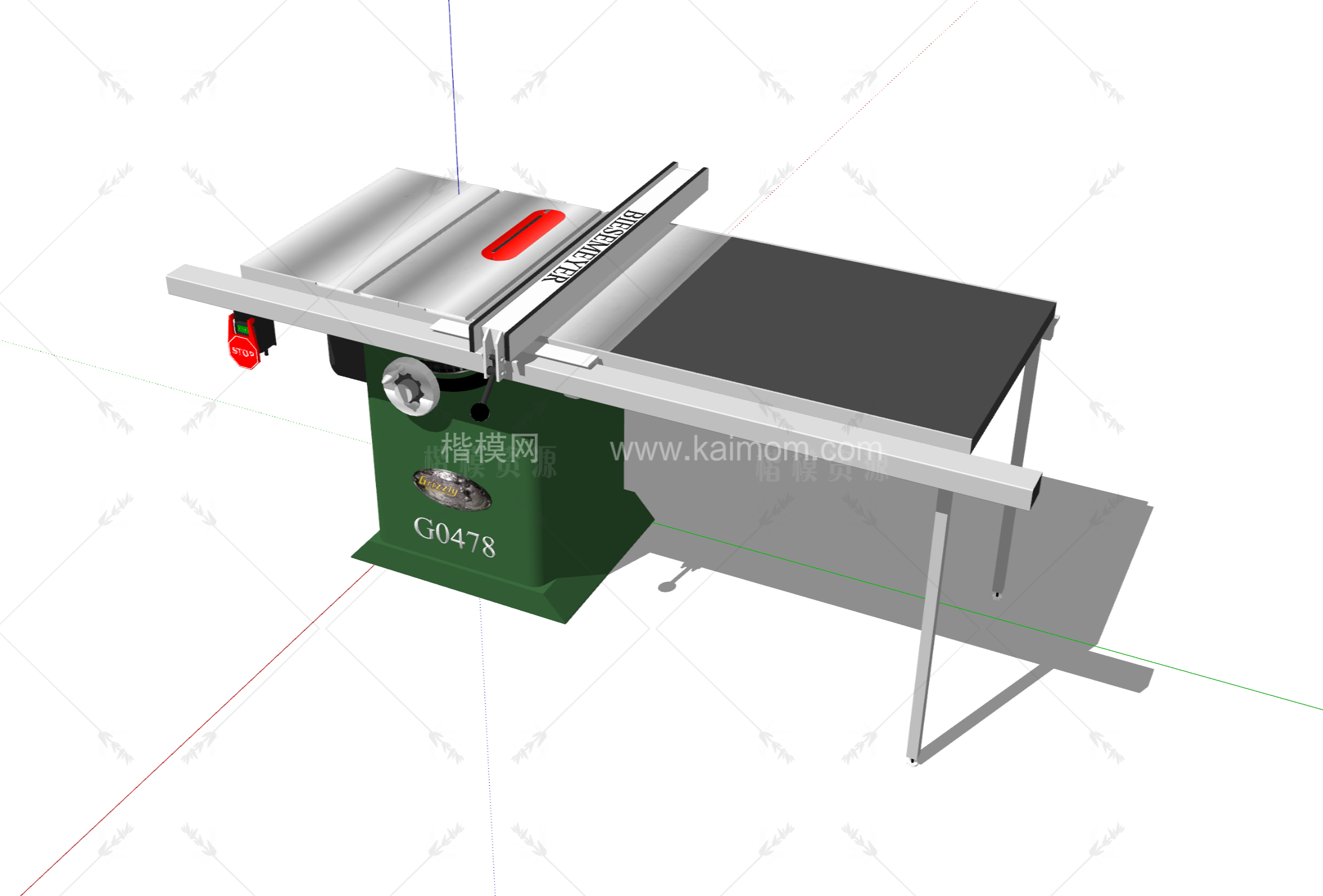 工具_电动工具_扳手_电锯SU模型下载-1